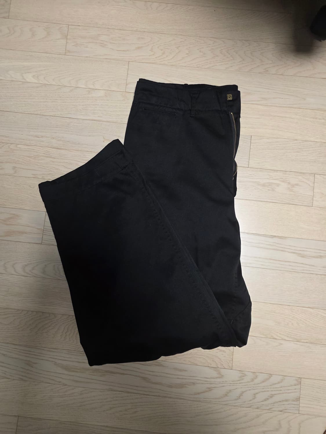 나나미카 와이드 치노 블랙 36사이즈 상품이미지1