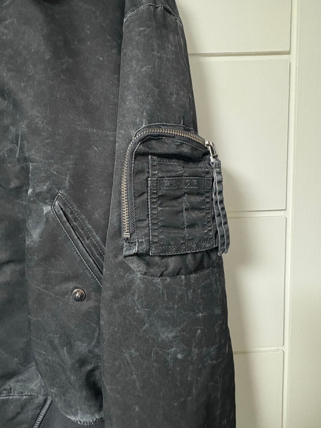 인사일런스 피그먼트 워시드 MA-1 INK 상품이미지4