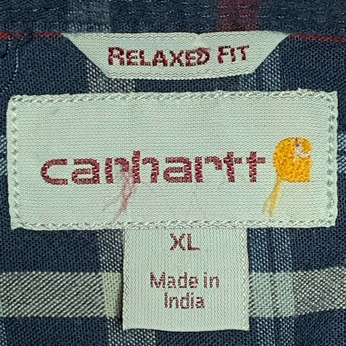 [XL] 칼하트 타탄체크 워크셔츠 상품이미지4