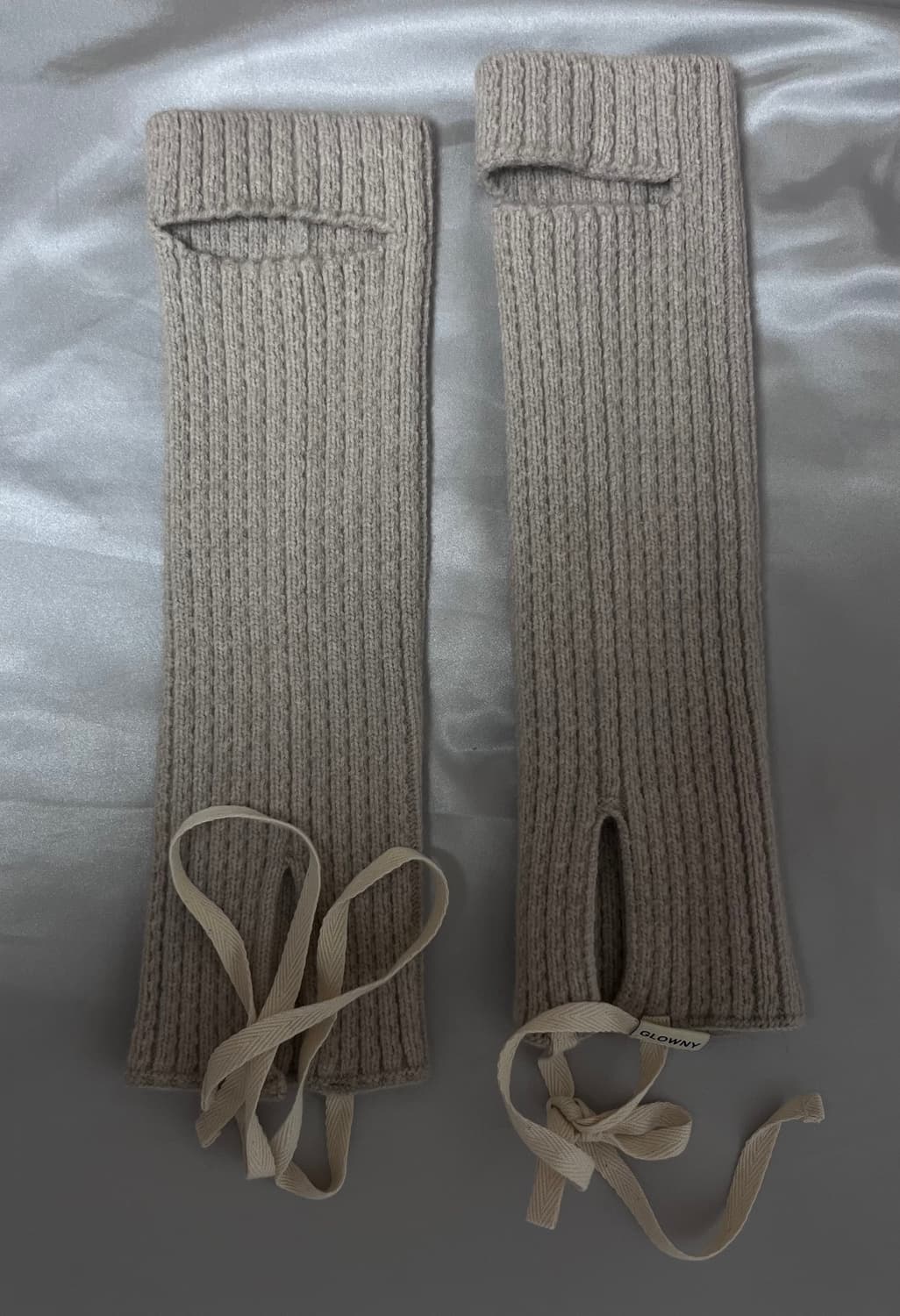 글로니 아이사 레그워머 오트밀 상품이미지2