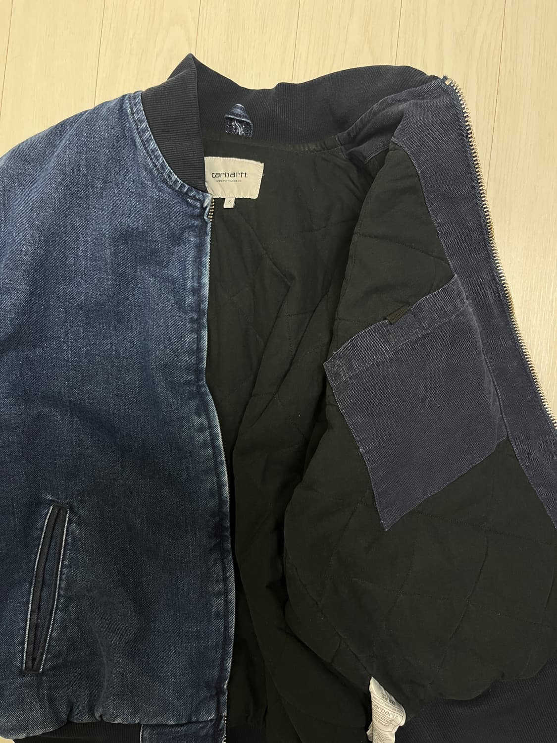 칼하트 wip paxon bomber stone washed 상품이미지3