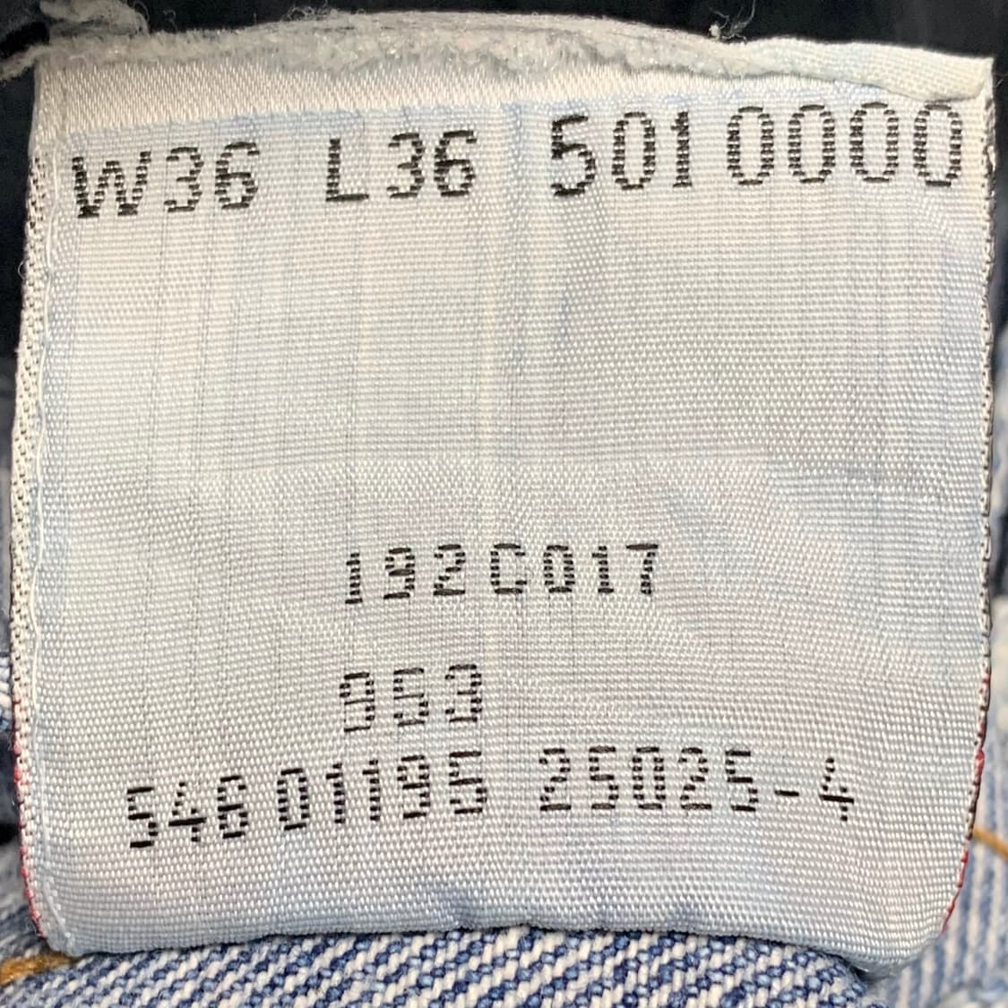 [34] 90's 리바이스 501 데님팬츠 00501-0000 상품이미지6