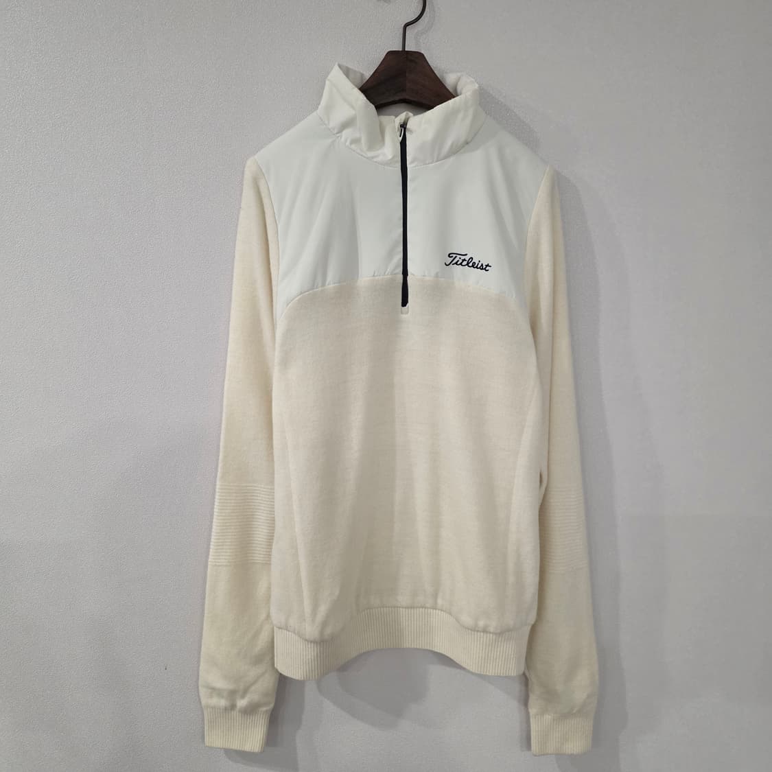 타이틀리스트 남성 방풍 니트 M(95) 아이보리 상품이미지1