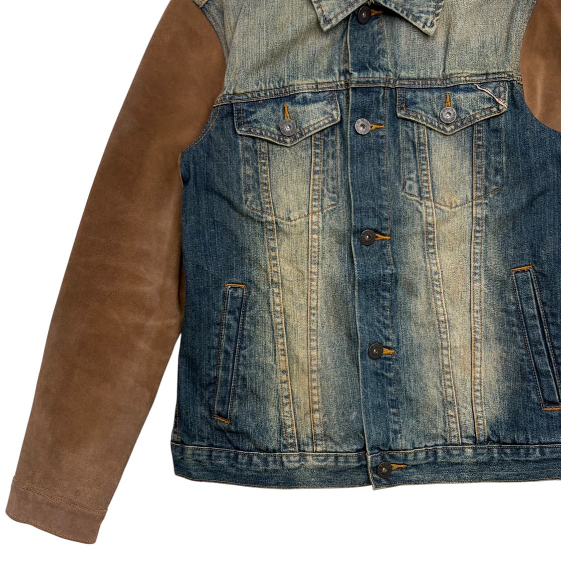 Cult of Individuality 빈티지 데님 브란도 자켓 L 상품이미지3