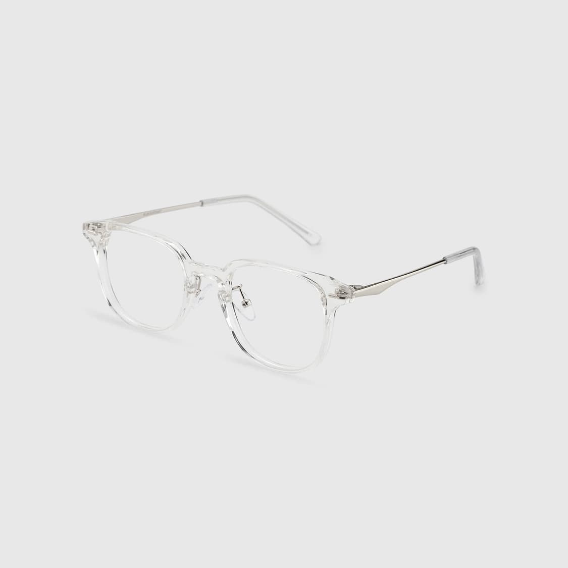 블루엘리펀트 제리 크리스탈 투명 뿔테 안경 상품이미지2