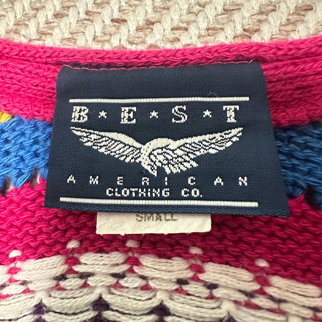 VINTAGE usa made knit vest 상품이미지3