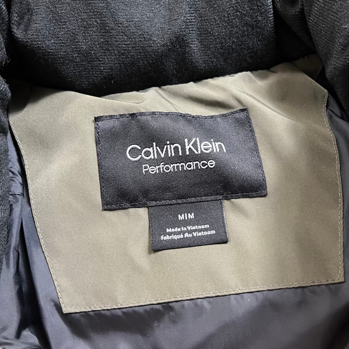 Ck 캘빈클라인 퍼포먼스 푸퍼 앰보 패딩 자켓(M) 상품이미지3