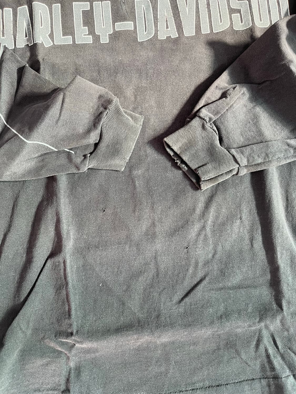 빈티지 할리데이비슨 스파이더웹 롱슬리브 상품이미지3