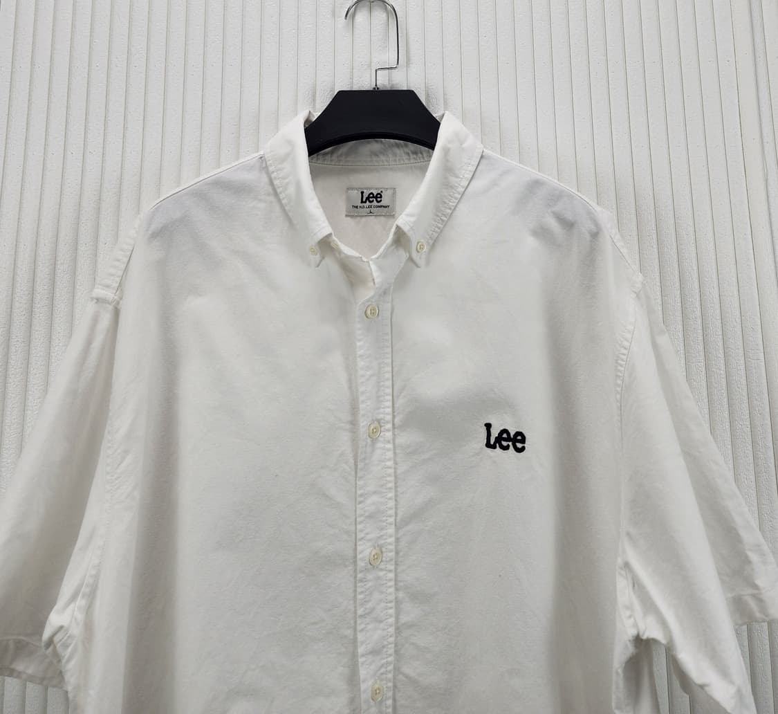 [105]LEE 반팔 옥스포드 셔츠 상품이미지4