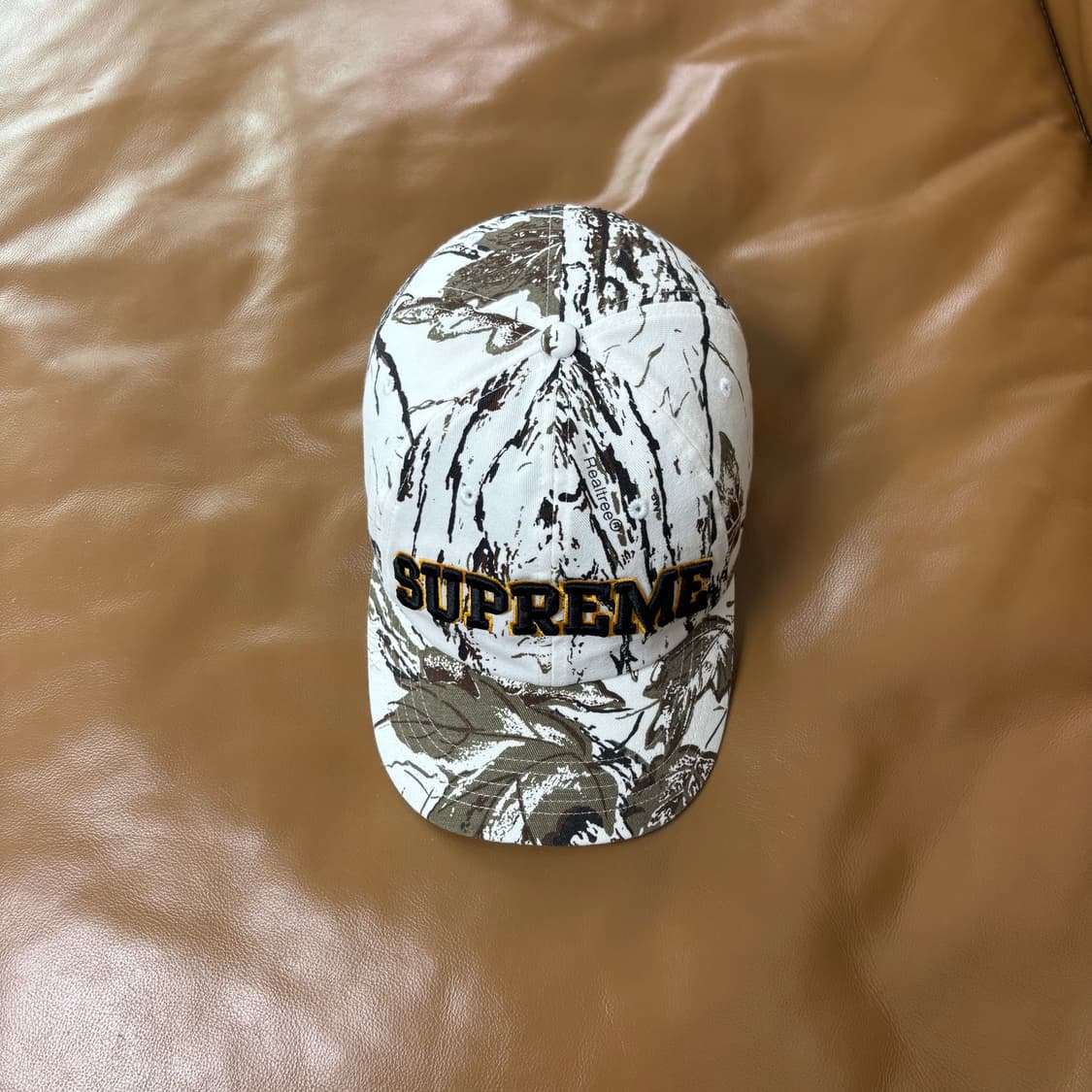 Supreme 슈프림 밀리터리 카모 화이트 6패널 볼캡 모자 (Camo) 상품이미지5