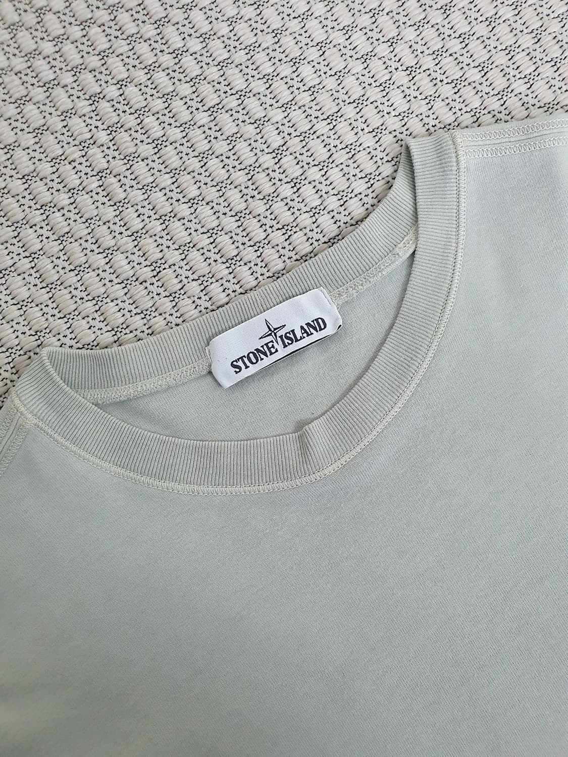 19AW 스톤 아일랜드 그레이 스웨트셔츠 상품이미지4