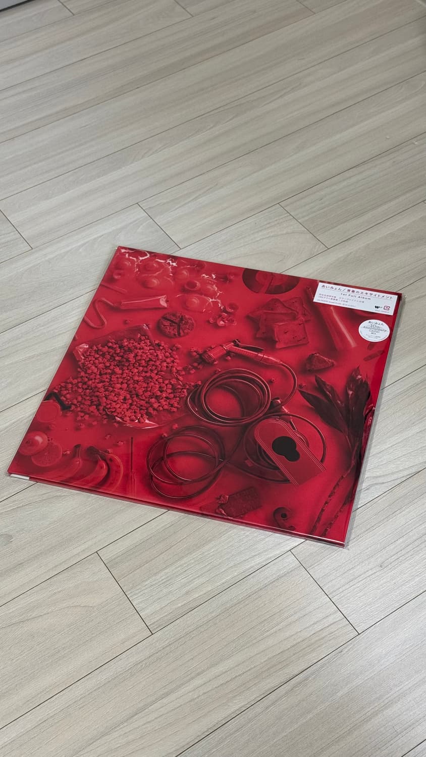 아이묭 10주년 기념 1집 청춘의 익사이트먼트 컬러 LP 상품이미지1