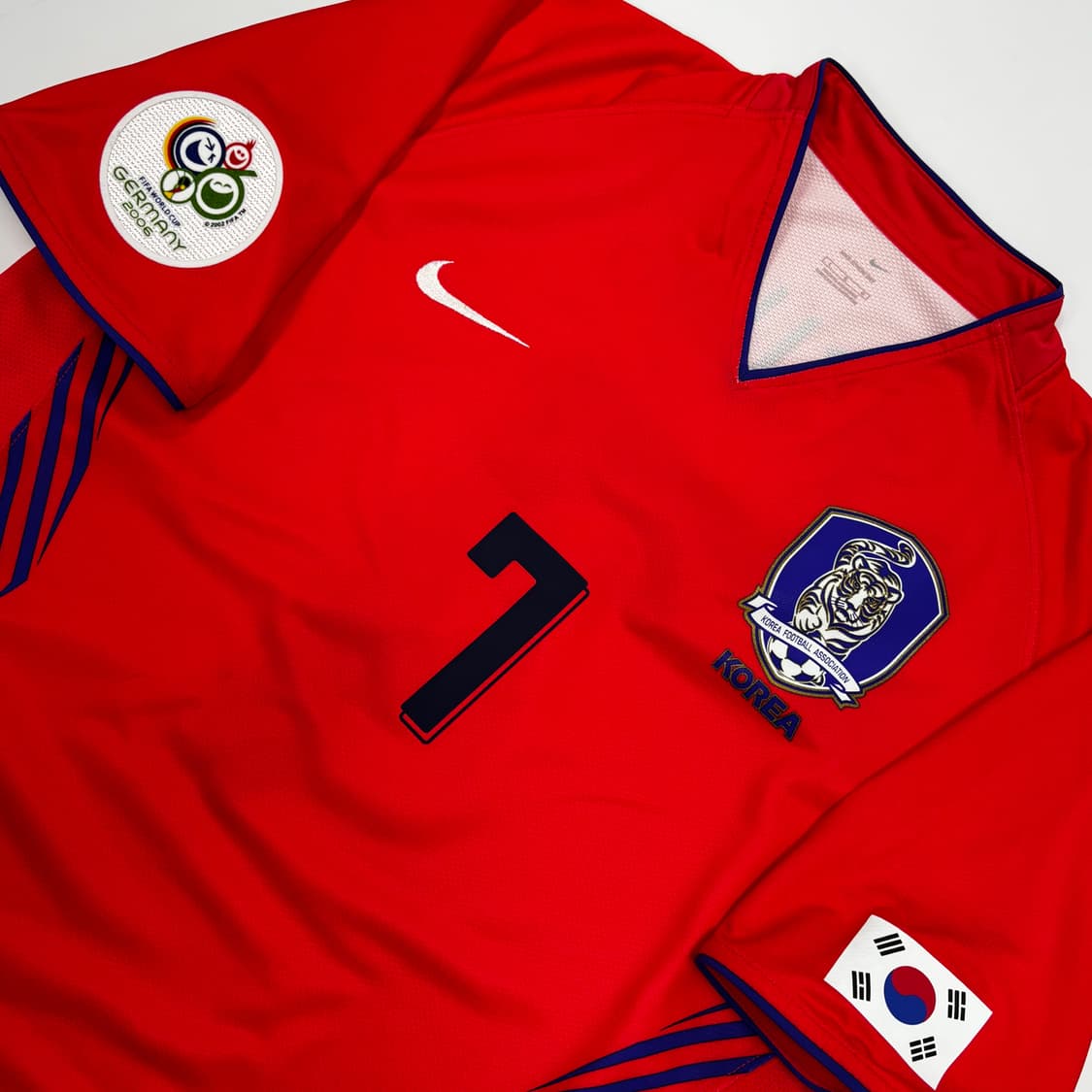 나이키 06 08 대한민국 국가대표 한국 국대 홈 박지성 유니폼  상품이미지4