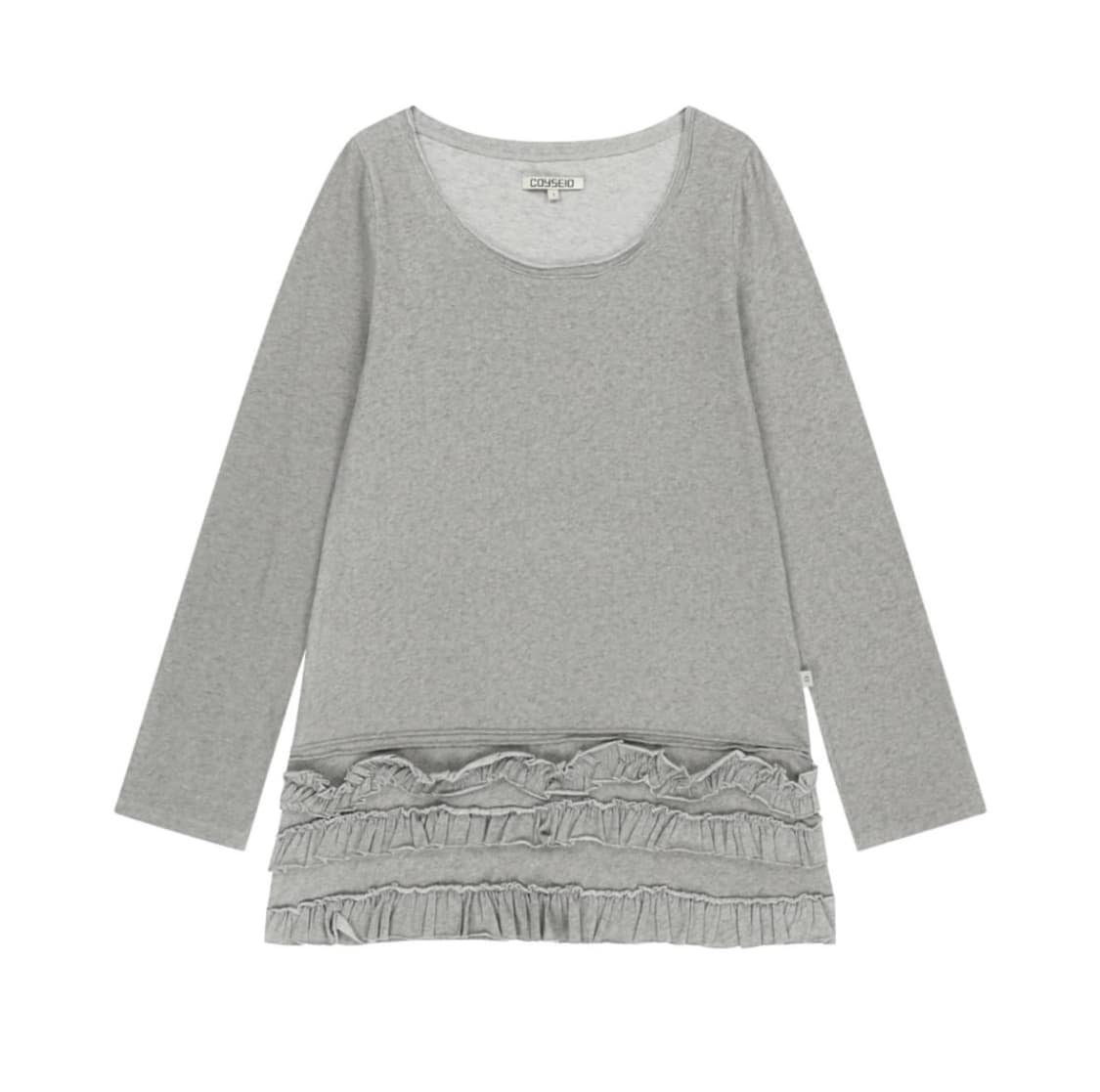 Coyseio BOTTOM MULTIPLE FRILL DRESS LIGH 상품이미지1
