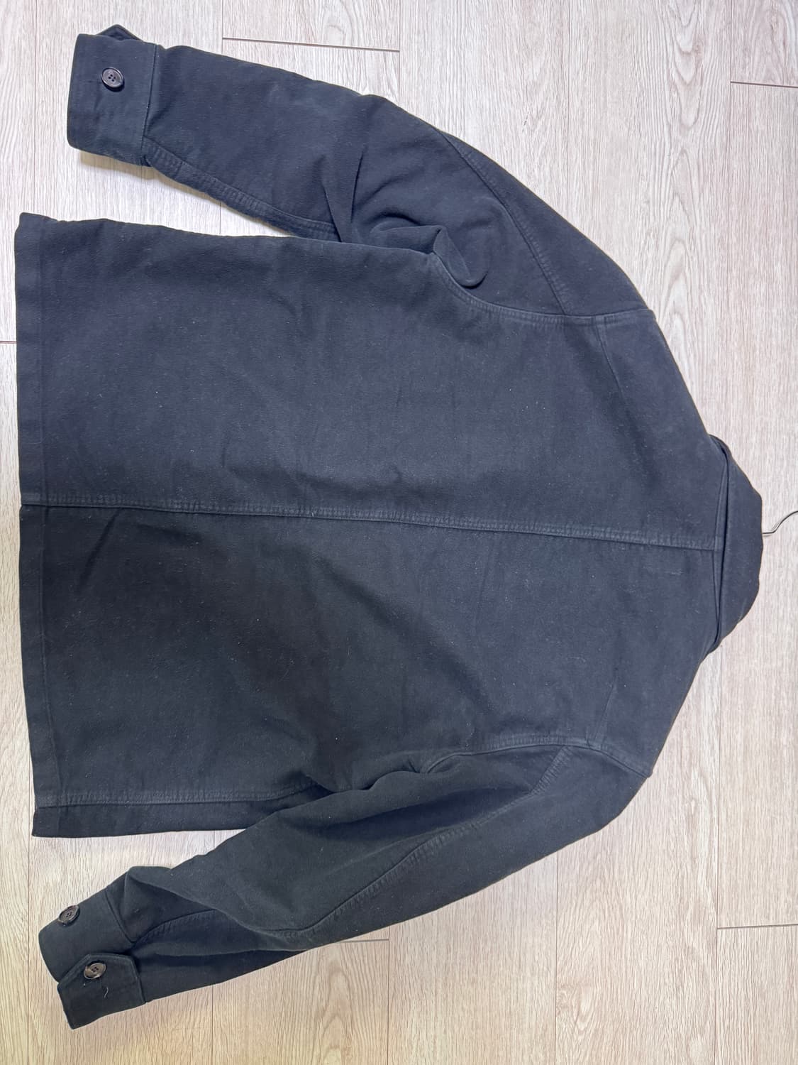 [M]아트이프액츠 몰스킨 프렌치 워크 자켓 블랙 상품이미지8