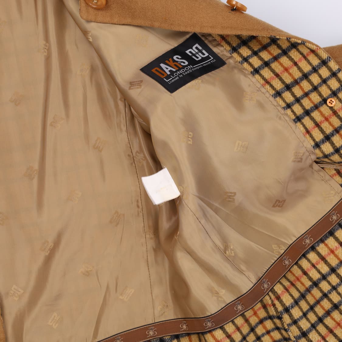 실측확인 닥스 런던 핸드메이드 싱글 코트 4267 상품이미지9