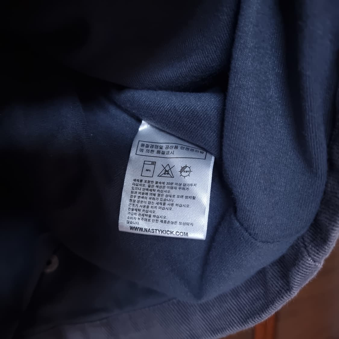 [NASTYKICK] 차콜 오버핏 스트릿 워크 자켓 상품이미지5