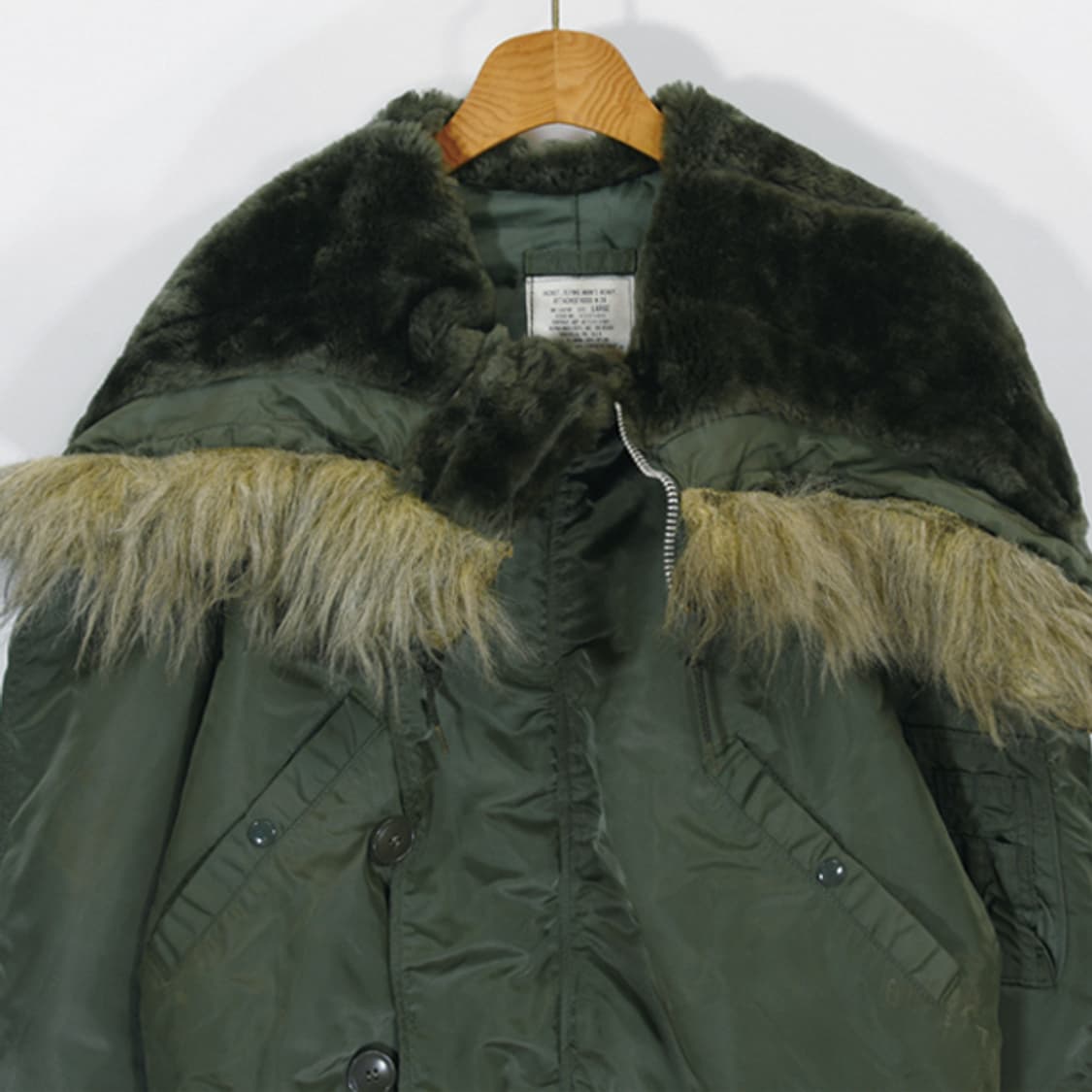 80s  USA Alpha Industries N-2B 플라이트자켓 상품이미지3