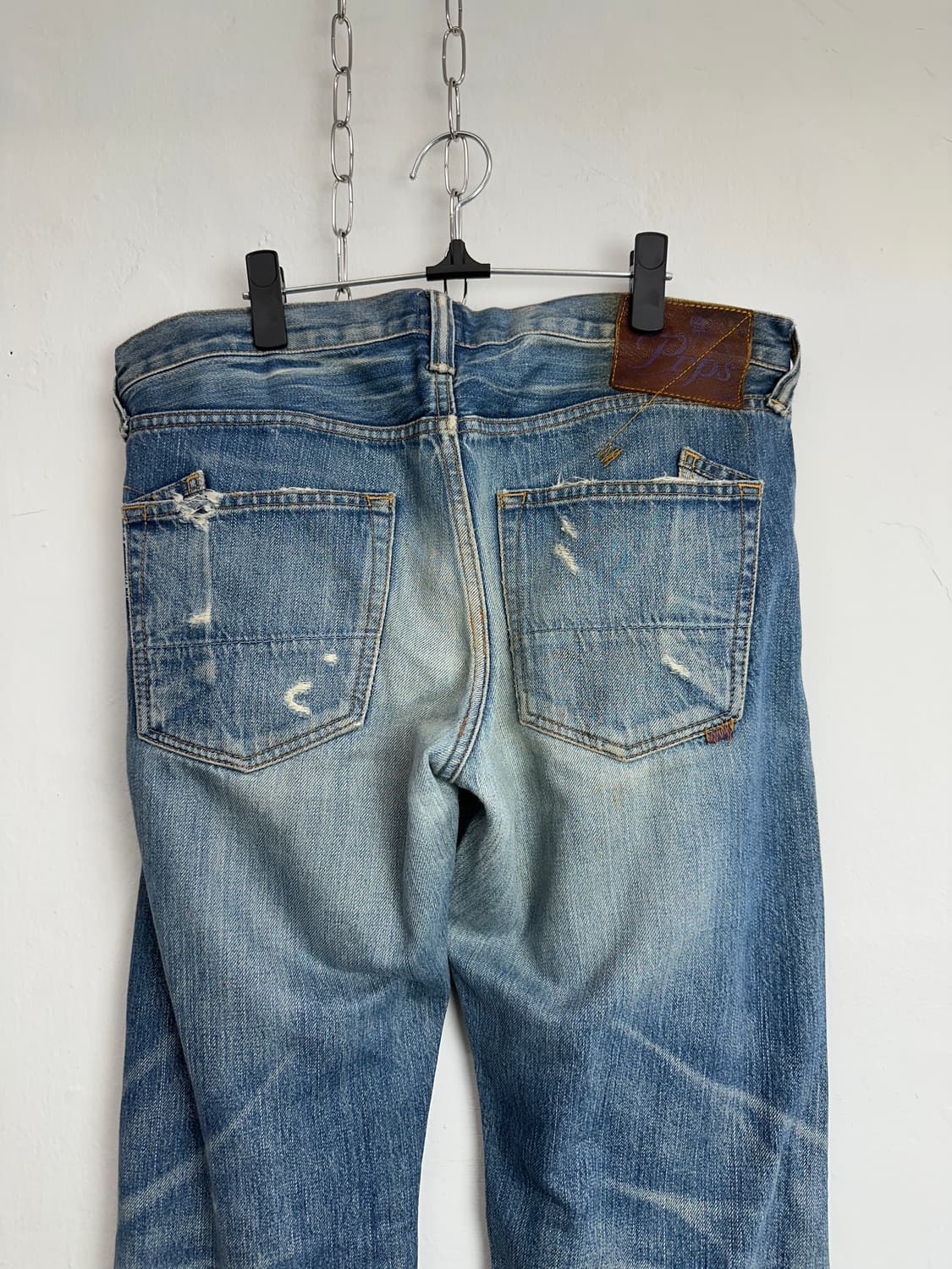 PRPS Heirloom Distressed Repair Denim Pa 상품이미지8