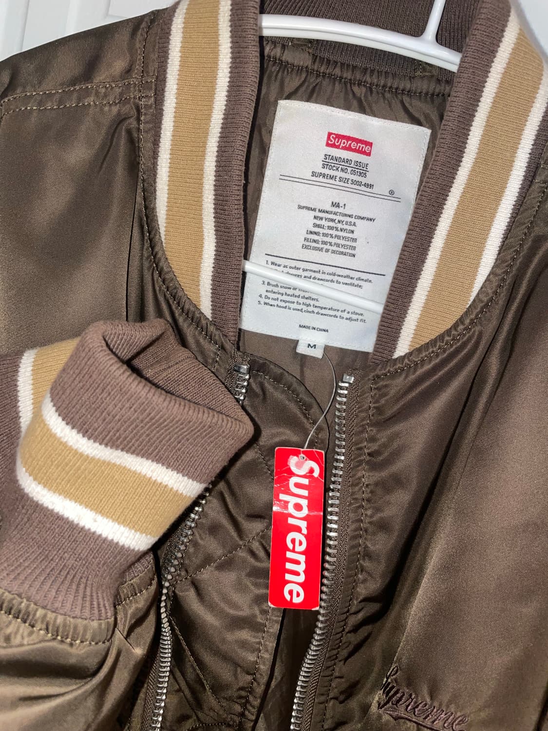 Supreme MA-1 Jacket 상품이미지5