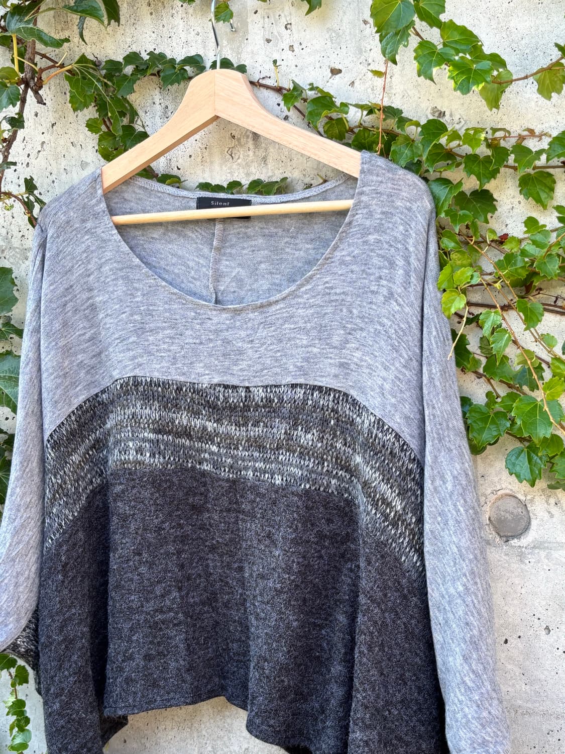 Gray Cape Knit 상품이미지3