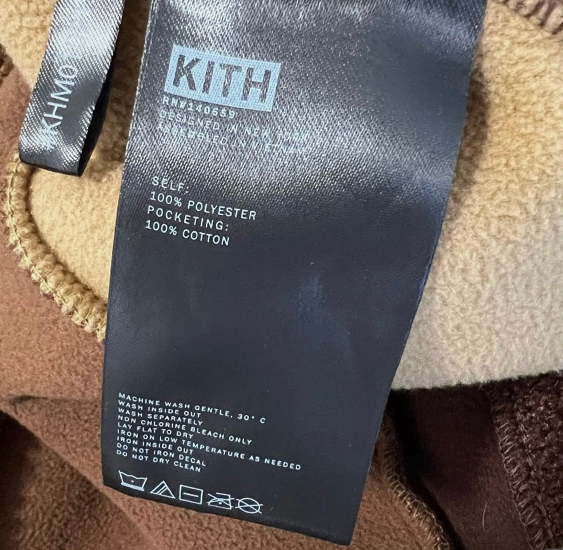 Kith 키스 그리핀 쉐르파 뽀글이 비시티 자켓 M사이즈 (100 정도) 상품이미지5