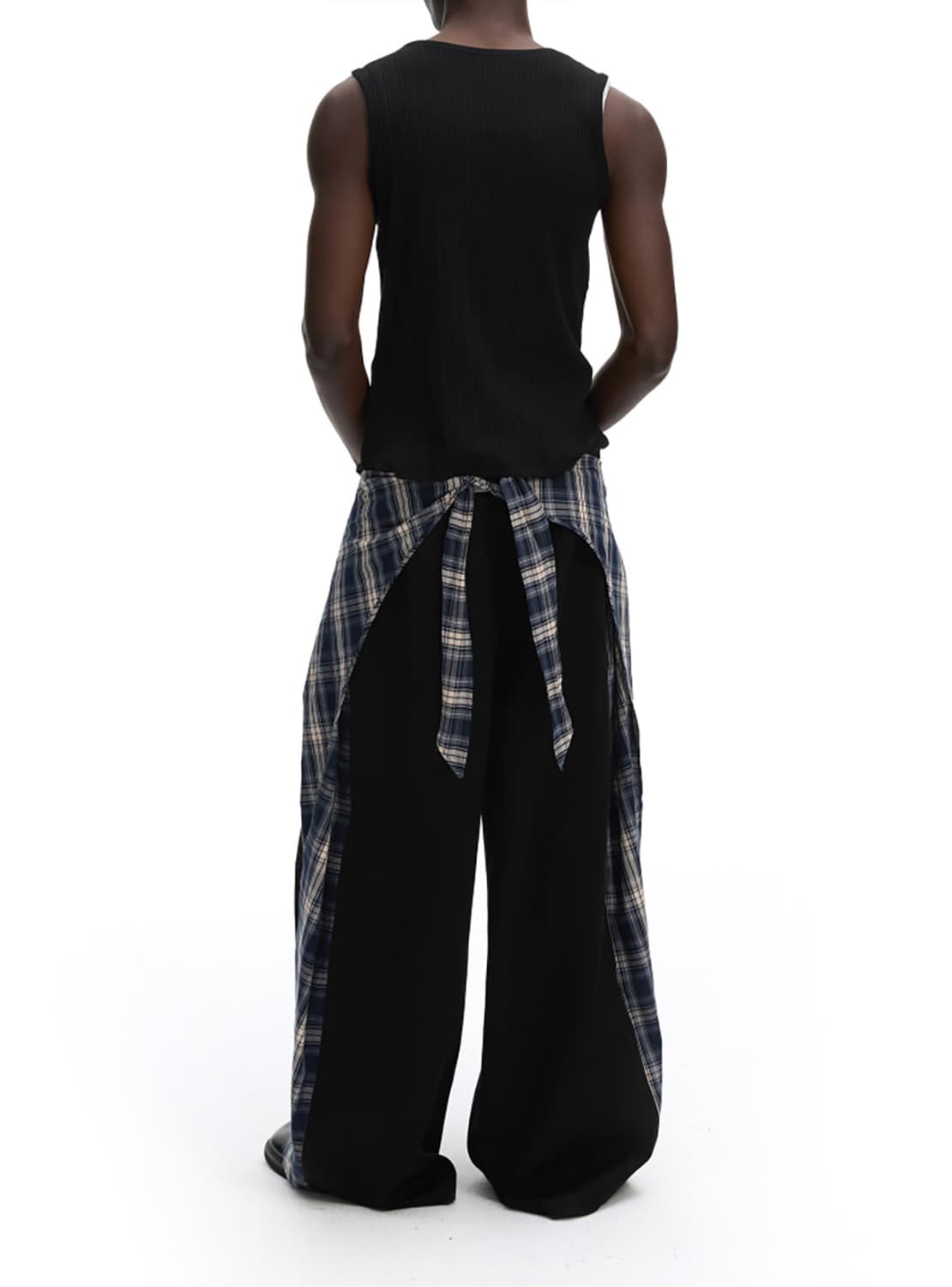 ANTERIORLOVED 레이어드 코튼 팬츠  상품이미지8