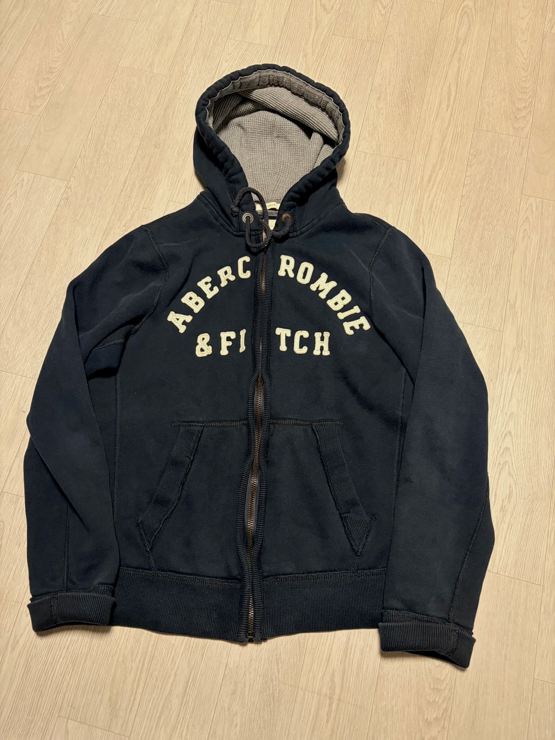 [XL]아베크롬비 후드집업 네이비 상품이미지1
