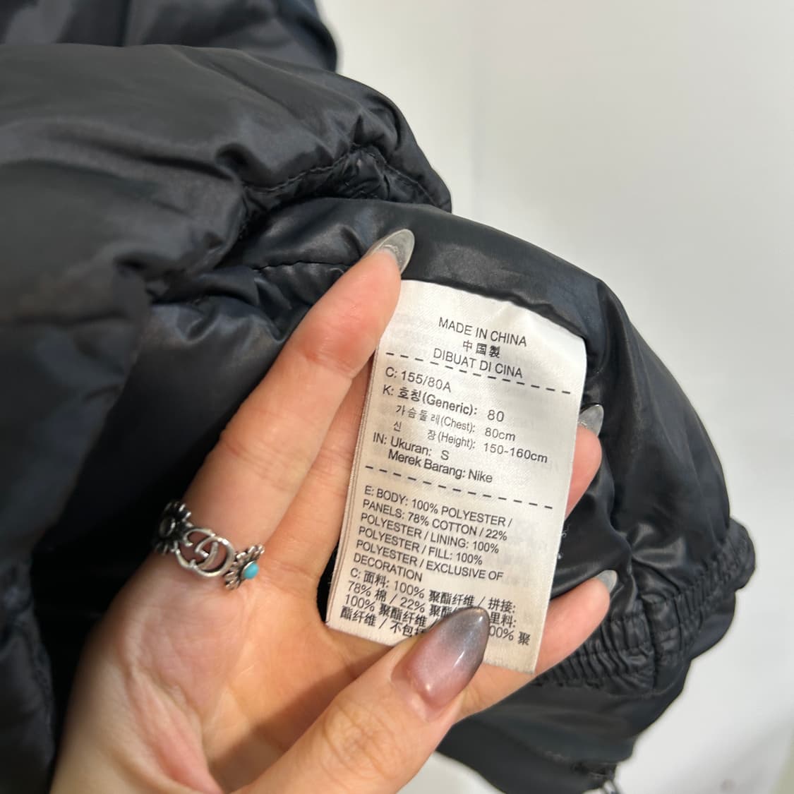 나이키 여성 경량패딩 S 55  상품이미지4