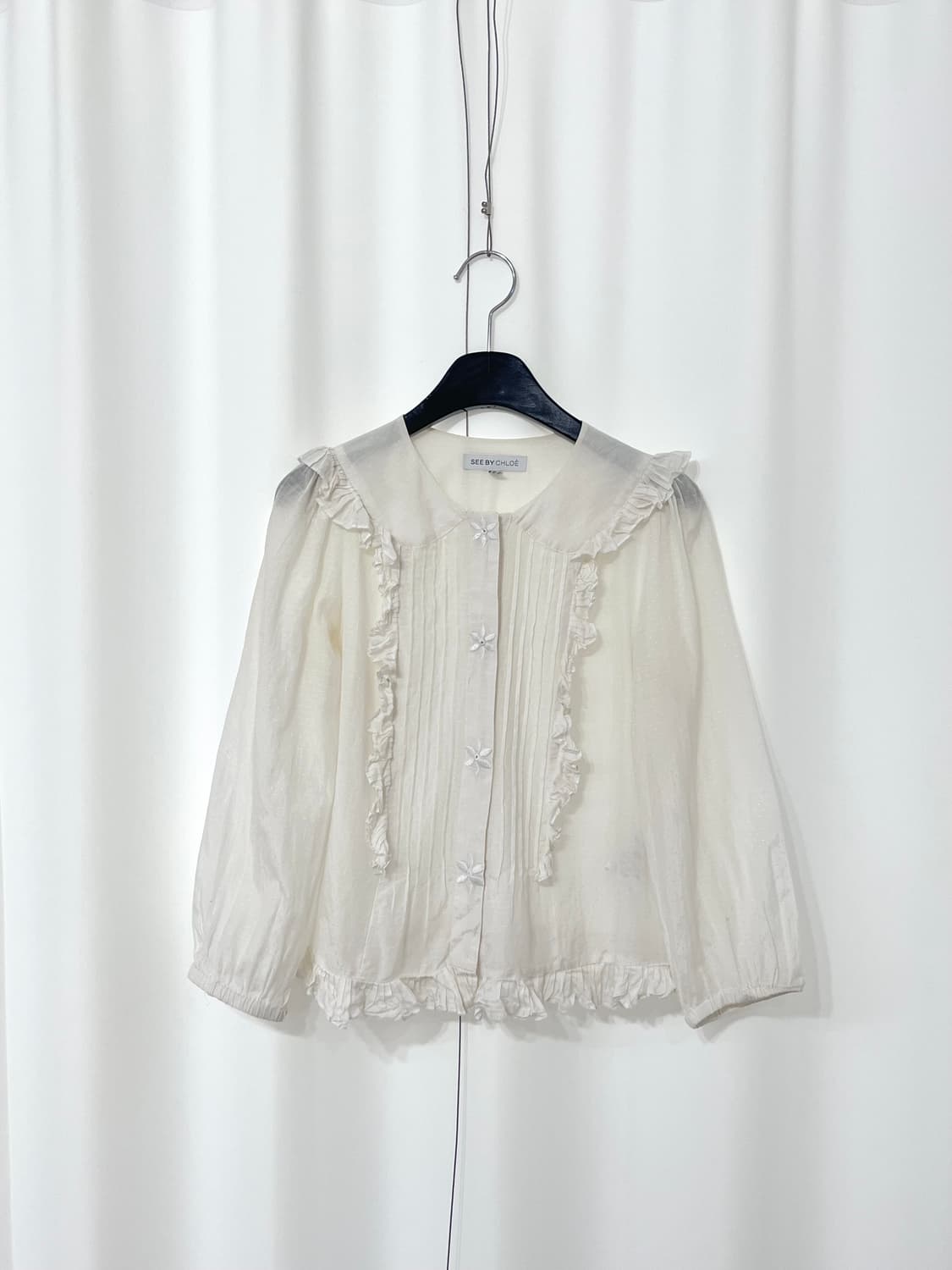 SEE BY CHLOE frill blouse  상품이미지1