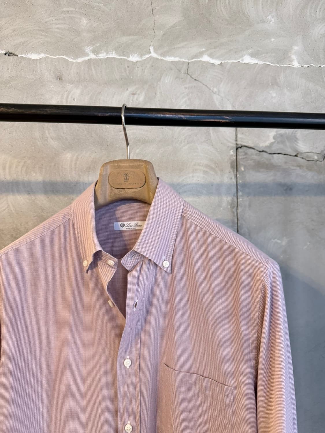 로로피아나 버튼다운 셔츠 100 상품이미지2