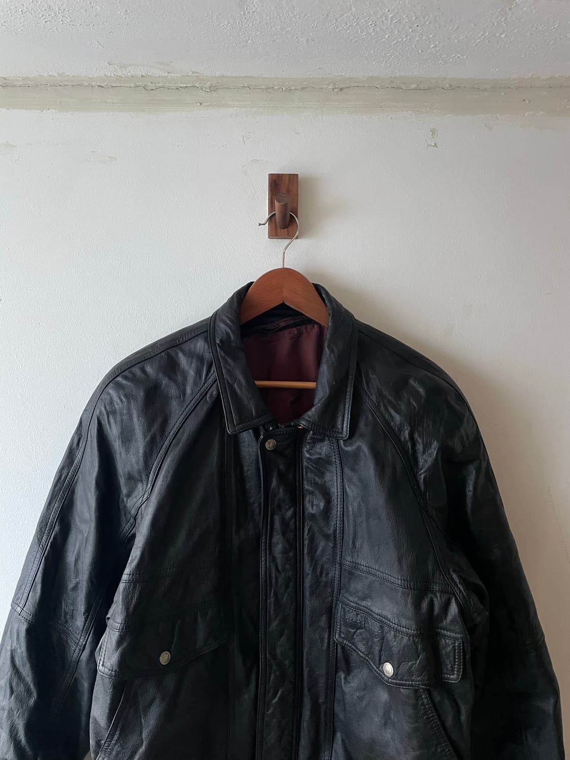 Vintage London Fog Cow Leather jacket 상품이미지2