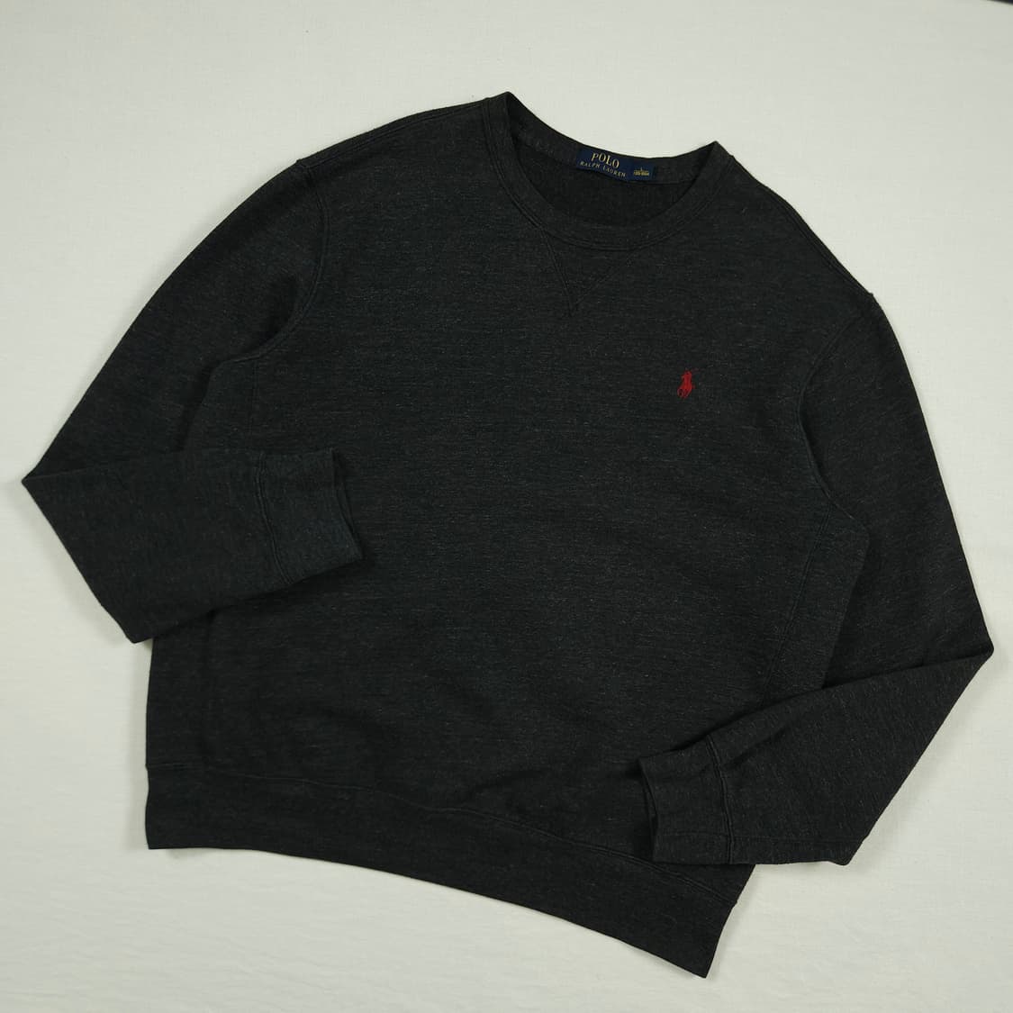 XL(105) 폴로 랄프로렌 기모 맨투맨 스웻셔츠 차콜 상품이미지2
