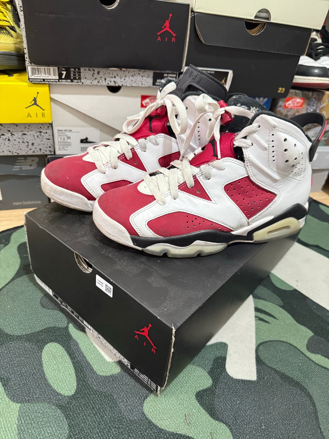 조던 6 레트로 카마인 250 상품이미지1