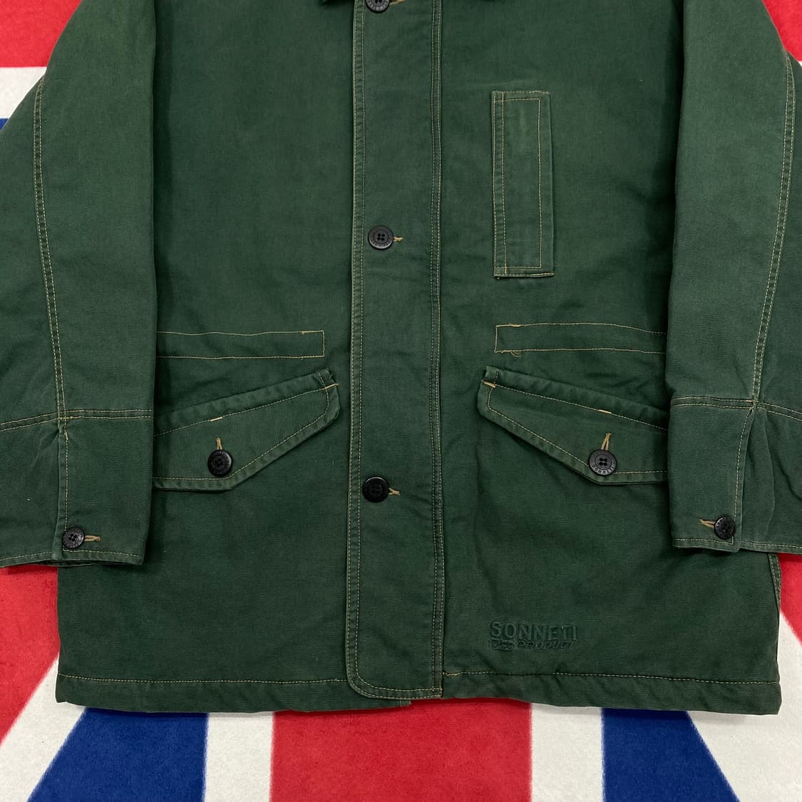 빈티지 누빔 워크자켓 L 실측 2XL  상품이미지4