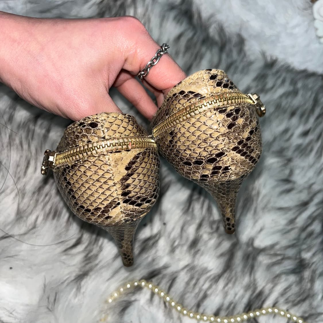 빈티지 파에톤 스틸레토 힐 상품이미지5