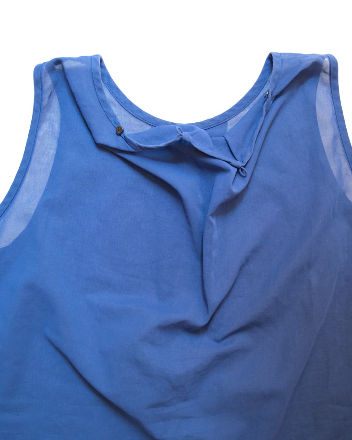 issey miyake HAI 블루 블라우스 상품이미지3