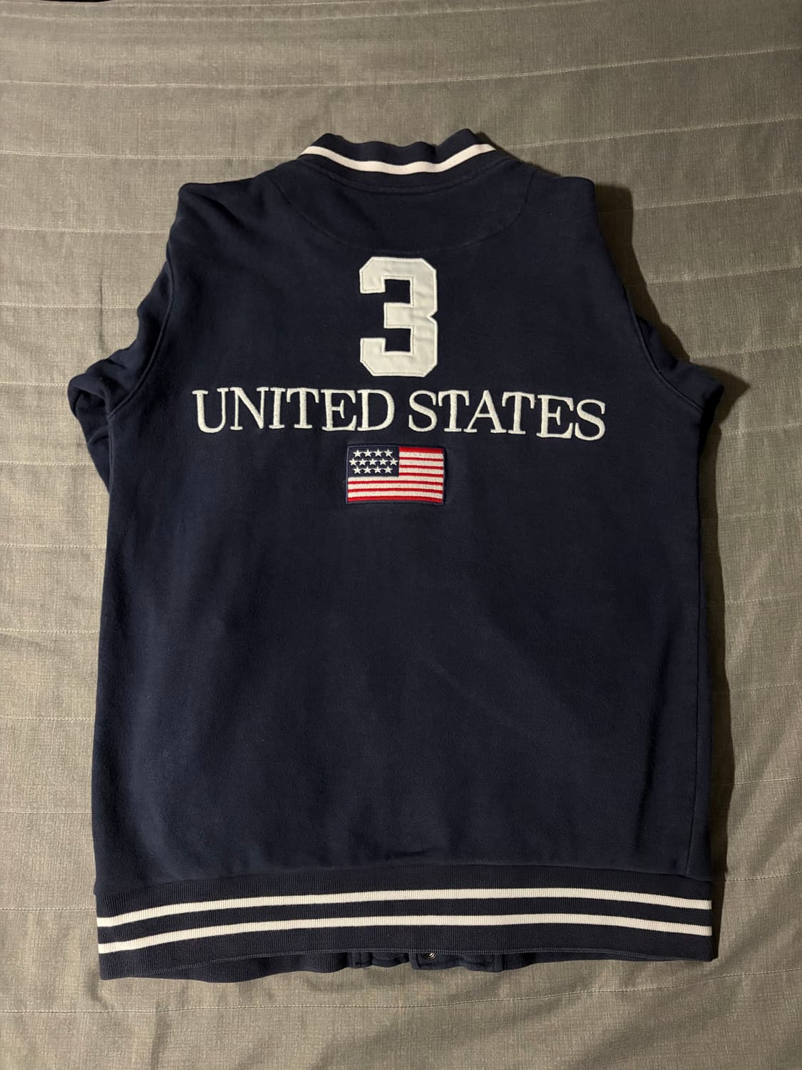 폴로 빅포니 성조기 치프키프 usa 바시티 자켓 상품이미지3