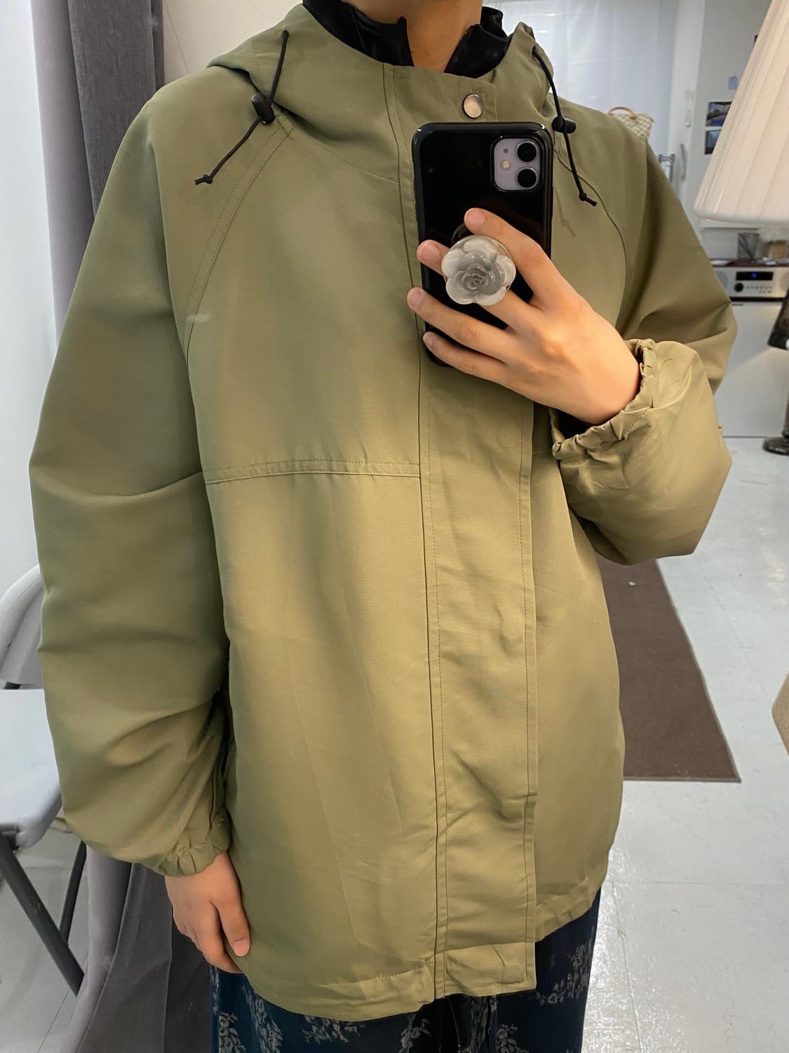 카키 야상 자켓 일본빈티지 상품이미지1