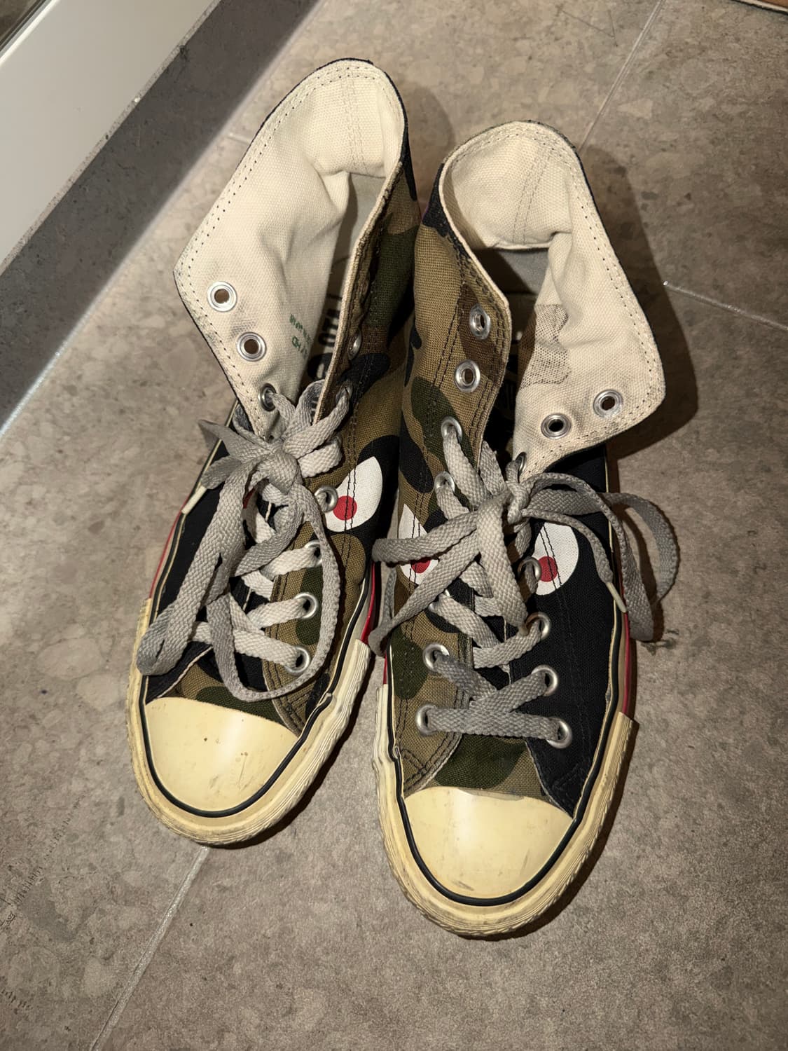 BAPE x Converse 척 70 하이 카모 상품이미지1