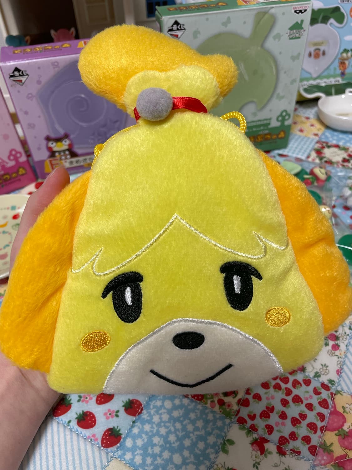 고전굿즈 동물의숲 여울이 가방 파우치 인형 상품이미지1