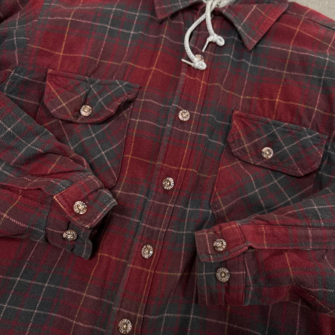 필드 앤 스트림 체크 셔츠 후드집업[1506] 상품이미지6