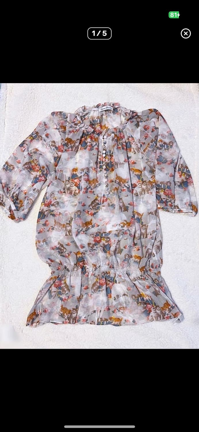 hysteric glamour cat blouse 상품이미지1