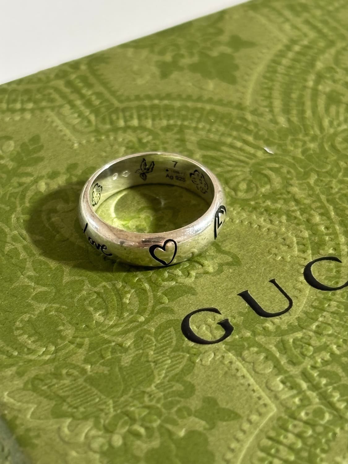 구찌 블라인드포러브 반지 [정품 7호] 상품이미지1