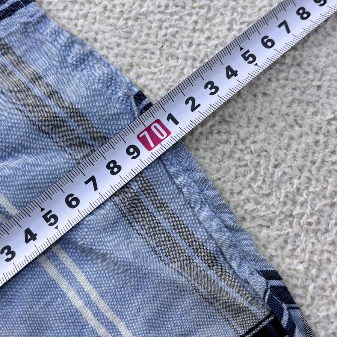 105 헨리코튼 슬림핏 체크 긴팔 셔츠 0423E 상품이미지5