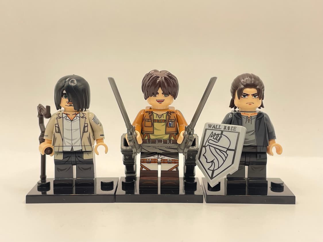 진격의 거인 피규어 3종 상품이미지1