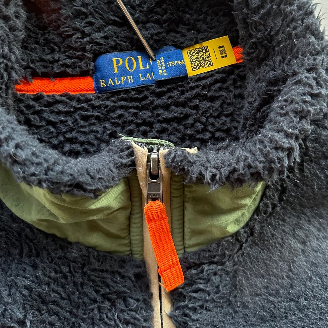[M]폴로 랄프로렌 윈드 블로킹 쉐르파 후리스 자켓 상품이미지9