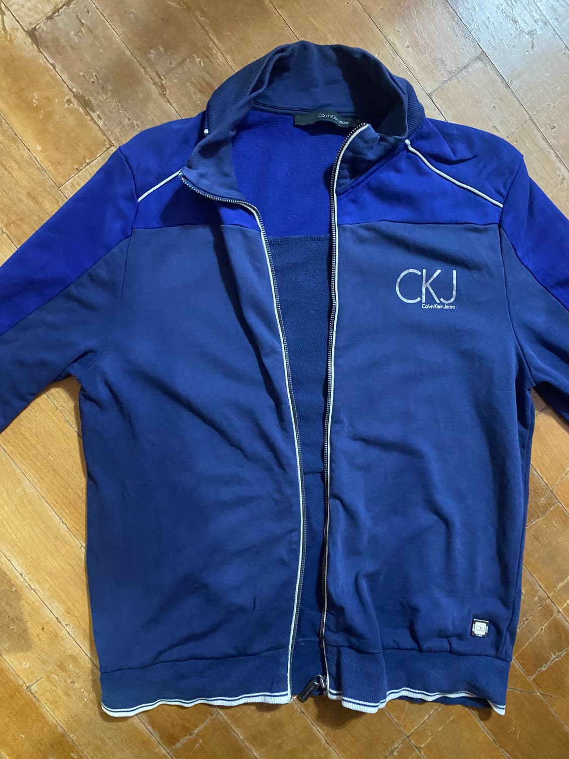 캘빈클라인 남성 집업 XL 네이비 (100) 상품이미지1