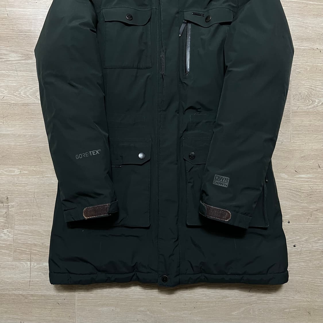 트렉스타 고어텍스 여성 덕다운 라쿤퍼 후드 패딩 점퍼 [블랙] S/90 상품이미지3