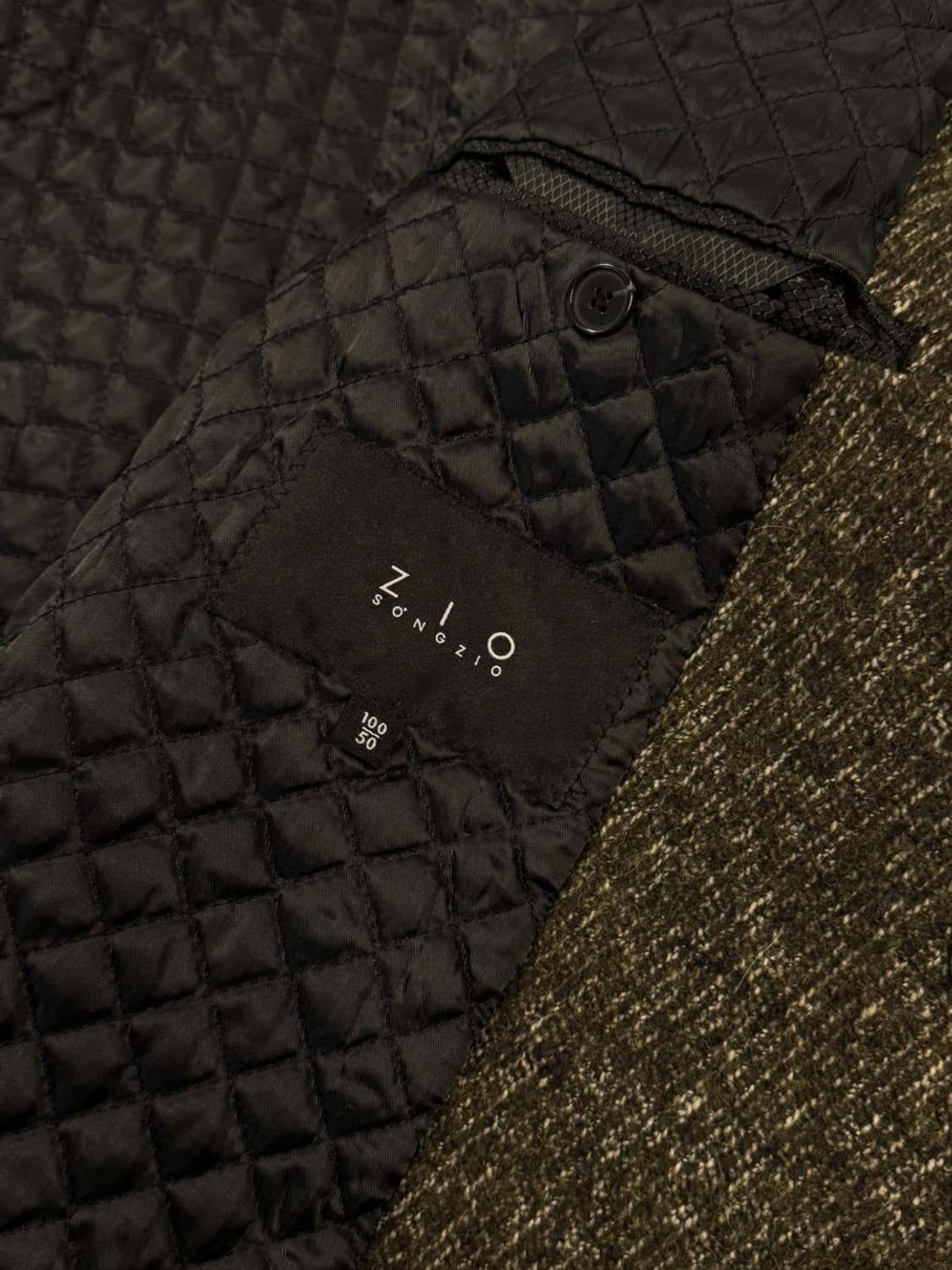 지오송지오 트위드 코트 100 상품이미지7